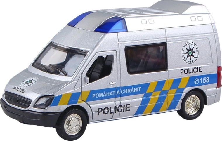 Mașină de poliție cu funcții de sunet și lumină