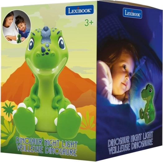 Lexibook lampă de buzunar 3D dinozaur