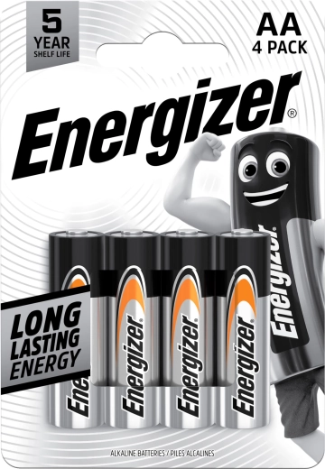 Energizer Everyday baterii alcaline AA, 4 buc