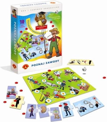 Cunoaște profesiile – puzzle educativ pentru preșcolari