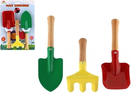 Set de unelte de grădină pentru copii, 3 piese