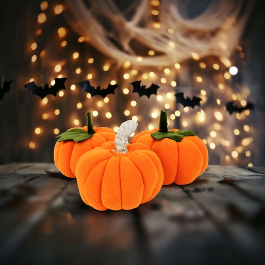 Decorațiune dovleac de Halloween - 1 bucată