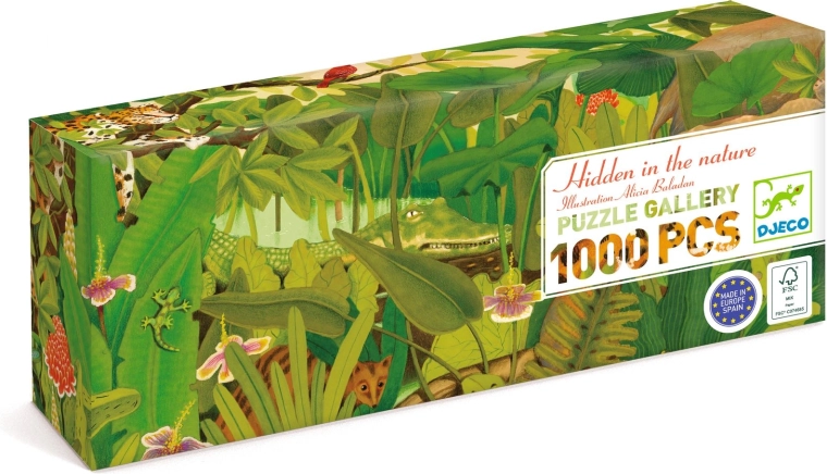 Puzzle Djeco Jungla indiană 1000 de piese