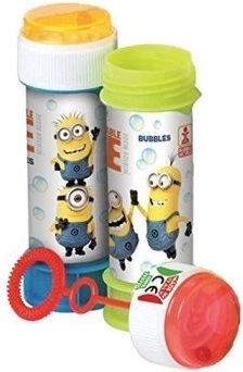 Bule de săpun Minioni – pahar cu soluție și capac cu labirint 60 ml