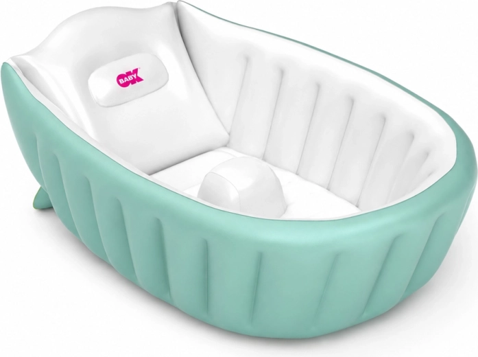 Ok Baby cădiță gonflabilă antiderapantă Onda Baby Soft 0–12 luni