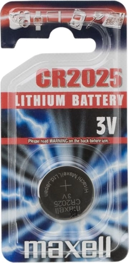 Baterii litiu tip pastilă CR2025 3 V - 5 bucăți