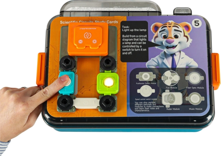 Construiți circuite electrice reale ușor și în siguranță