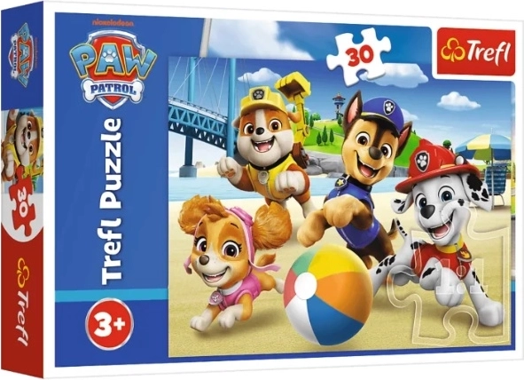 Puzzle Paw Patrol „Cztery łapy” (30 piese)