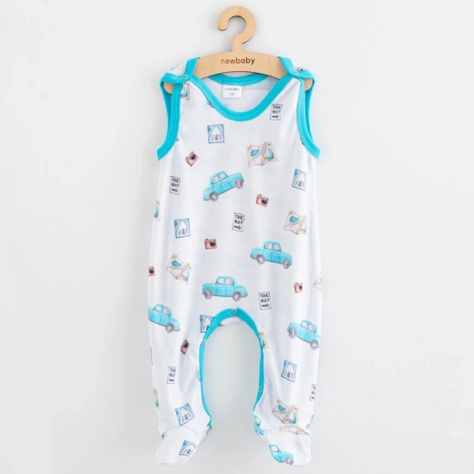 Salopete pentru bebeluși New Baby Classic II mașinuțe 56 (0–3 luni)