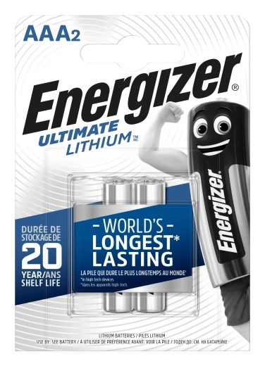 Energizer Ultimate Lithium AAA baterii micro 1,5 V – 2 buc