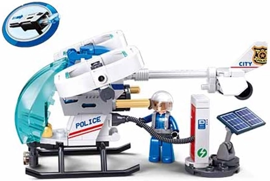 Sluban Metropolis elicopter patrulă aeriană