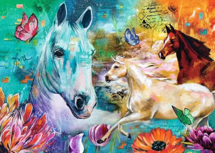 Puzzle Ravensburger Lady, Fate and Fury (300 de piese)