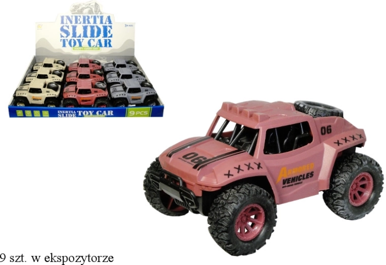 Mașină off-road cu propulsie – jucărie pentru copii