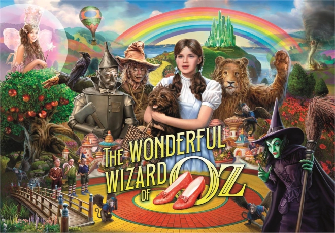 Puzzle 1000 piese Vrăjitorul din Țara Oz – High Quality