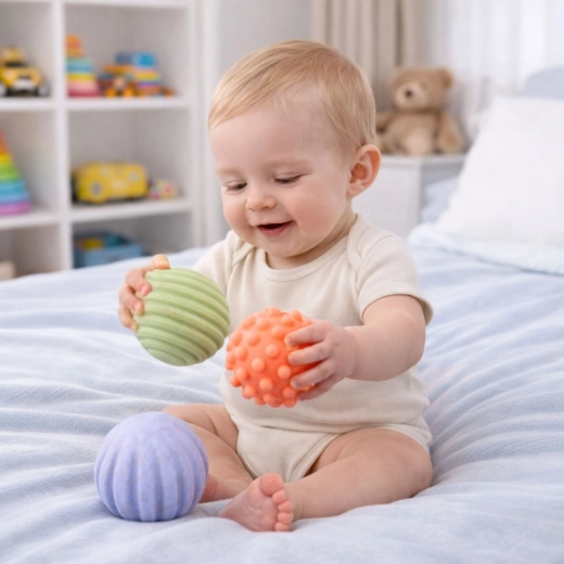 Ușor de prins chiar și pentru cele mai mici mânuțe