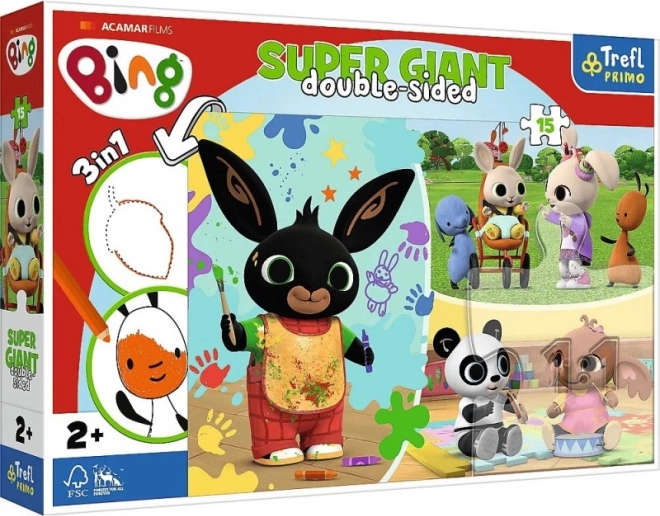 Puzzle Gigant Zile vesele cu Bing