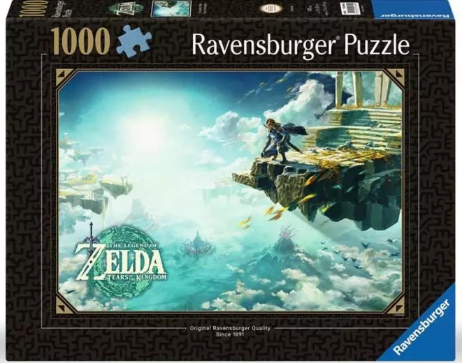 Puzzle Ravensburger The Legend of Zelda: Lacrimile Regatului, 1000 de piese