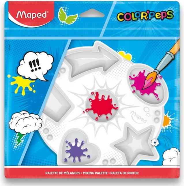 Paletă pentru culori MAPED Color'Peps, 6 alveole