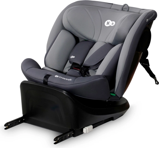 Scaun auto Kinderkraft i-Grow i-Size 40–150 cm gri