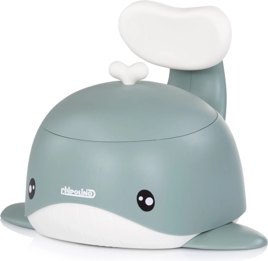 Olită pentru copii Chipolino cu spătar Whale, verde