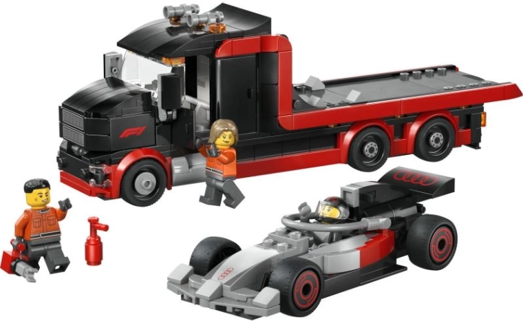 Camion cu macara rabatabilă