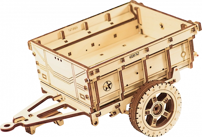 Puzzle 3D din lemn – remorcă militară WOODEN CITY