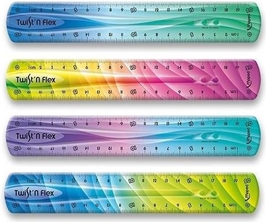 Riglă MAPED Twist'n Flex curcubeu 20 cm