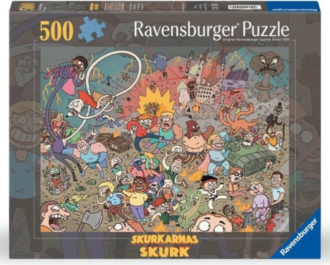 Puzzle Ravensburger Skurkarnas skurk 500 piese
