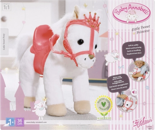 Baby Annabell little sweet ponei 36 cm cu sunete