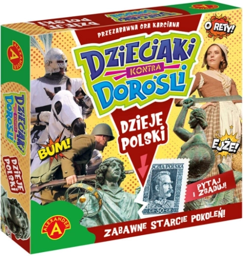 Copiii contra Adulților – Istoria Poloniei, joc de familie tip quiz