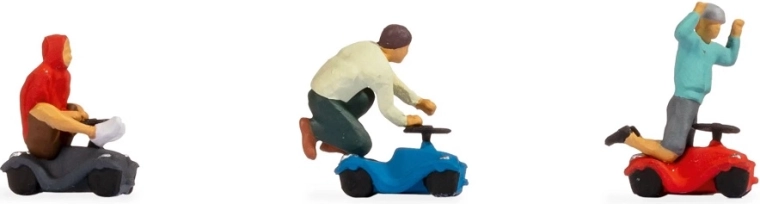 Noch set de figurine pentru curse cu mașinuțe Bobby Car (H0)