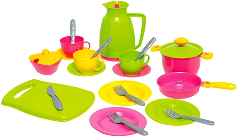 Set complet din 24 de piese pentru joc realist