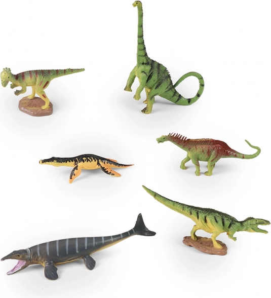 Set de dinozauri 6 bucăți în cutie