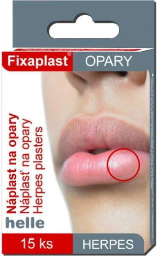 Fixaplast plasture pentru herpes labial