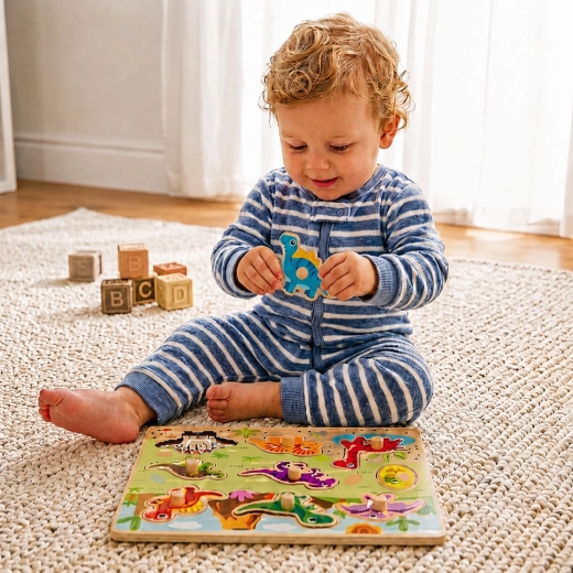 Potrivire Montessori a formelor, pas cu pas