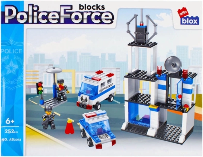 Set de construcție stație de poliție, 252 piese