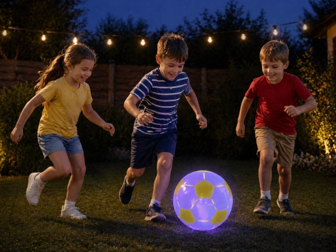 Iluminare LED pentru joacă și la amurg