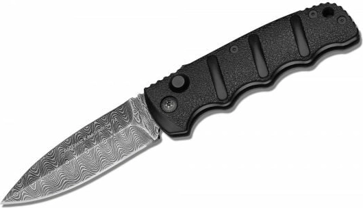 Böker Plus AKS-74 Damast cuțit automat de colecție 8,5 cm