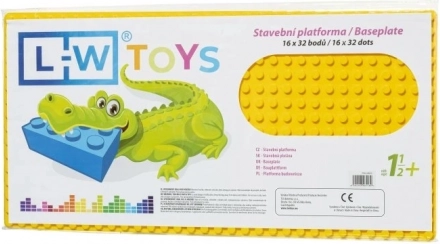 Platformă de construcție - Junior galbenă