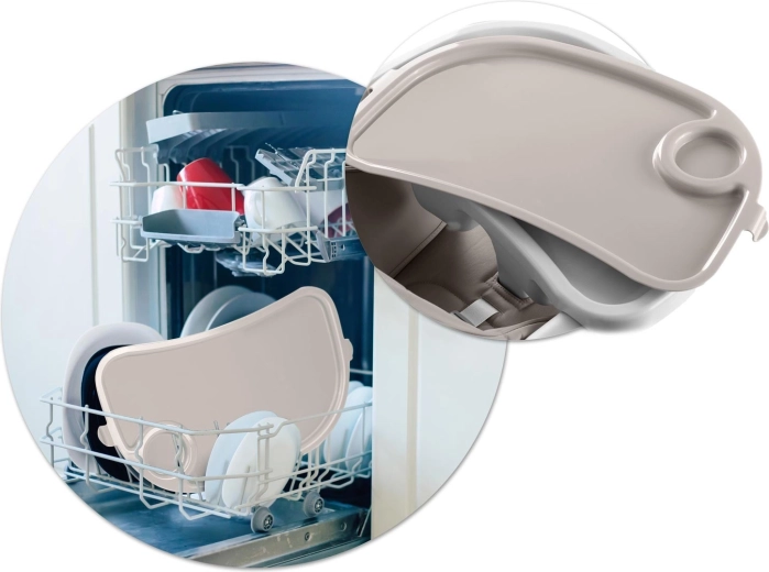 Întreținere ușoară: tavă detașabilă și pliere compactă