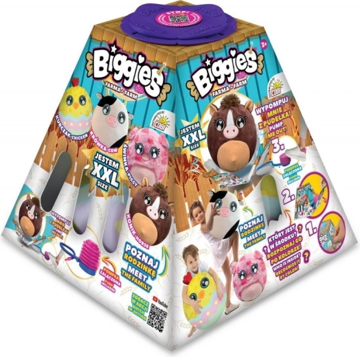 Biggies jucărie de pluș XXL Pui Galben