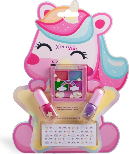 Design cu unicorn și culori pastelate
