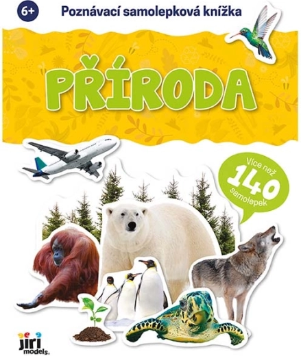 Carte educativă cu autocolante – Natura