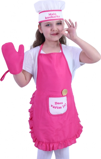 Costum de bucătar pentru copii cu imprimeu cehesc
