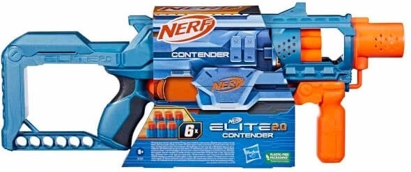 Nerf Elite 2.0 Contender – blaster cu încărcător tip tambur