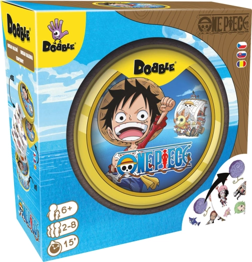 Motive One Piece pe 55 de cărți rotunde