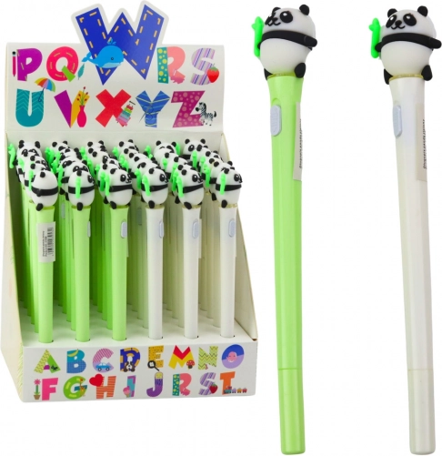 Pix cu panda iluminat - Verde și Alb