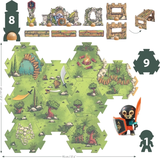 Piese rezistente și sigure pentru mâini mici