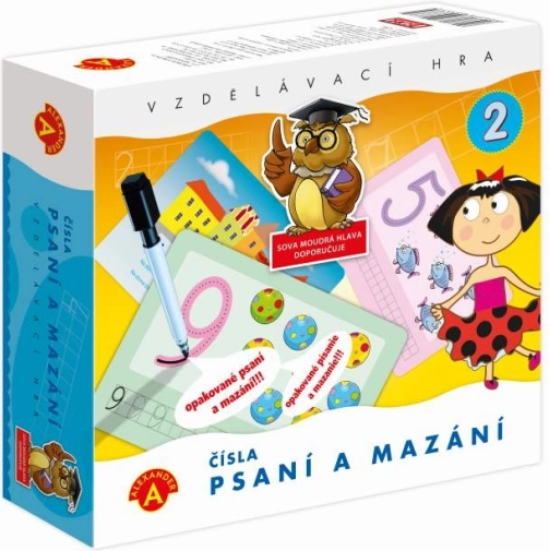 Pexi scrie și șterge – numere pentru copii
