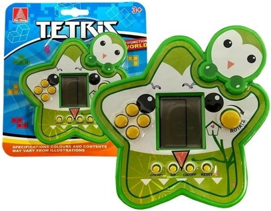 Joc electronic Tetris stea verde